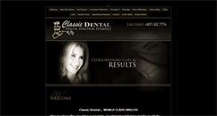 Desktop Screenshot of classicdental.cc